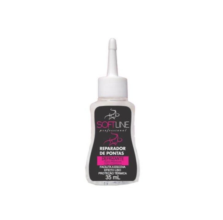Soft Line Hom Care Defrizante Tips Repairer Anti Frizz Thermal Treatment Fluid 35ml - Soft Line