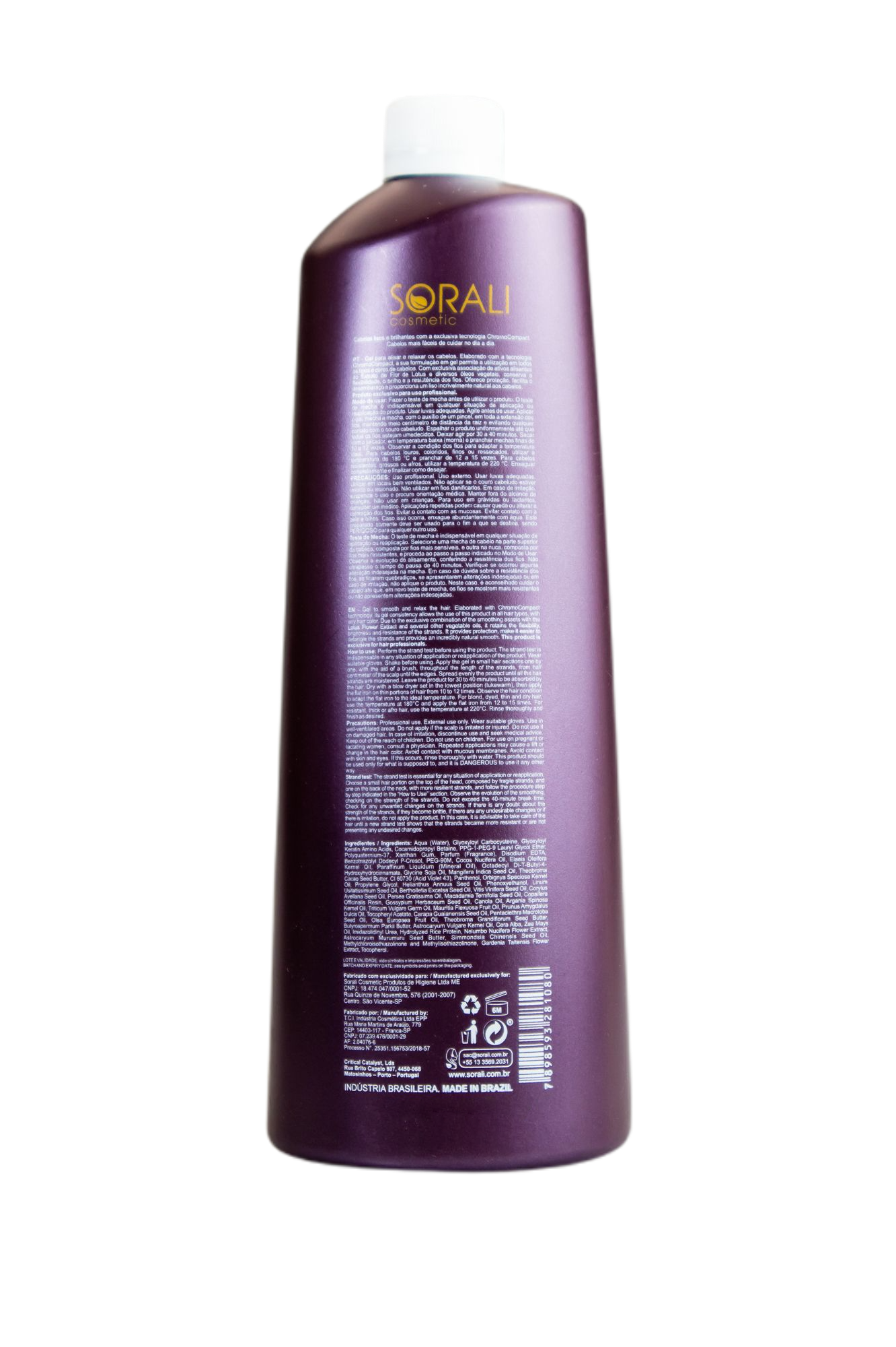 Sorali Professional Brazilian Keratin Sorali - Recovery Gloss Filmo Therapy Brazilian Keratin All Hair Types-- 1L / 33 fl oz