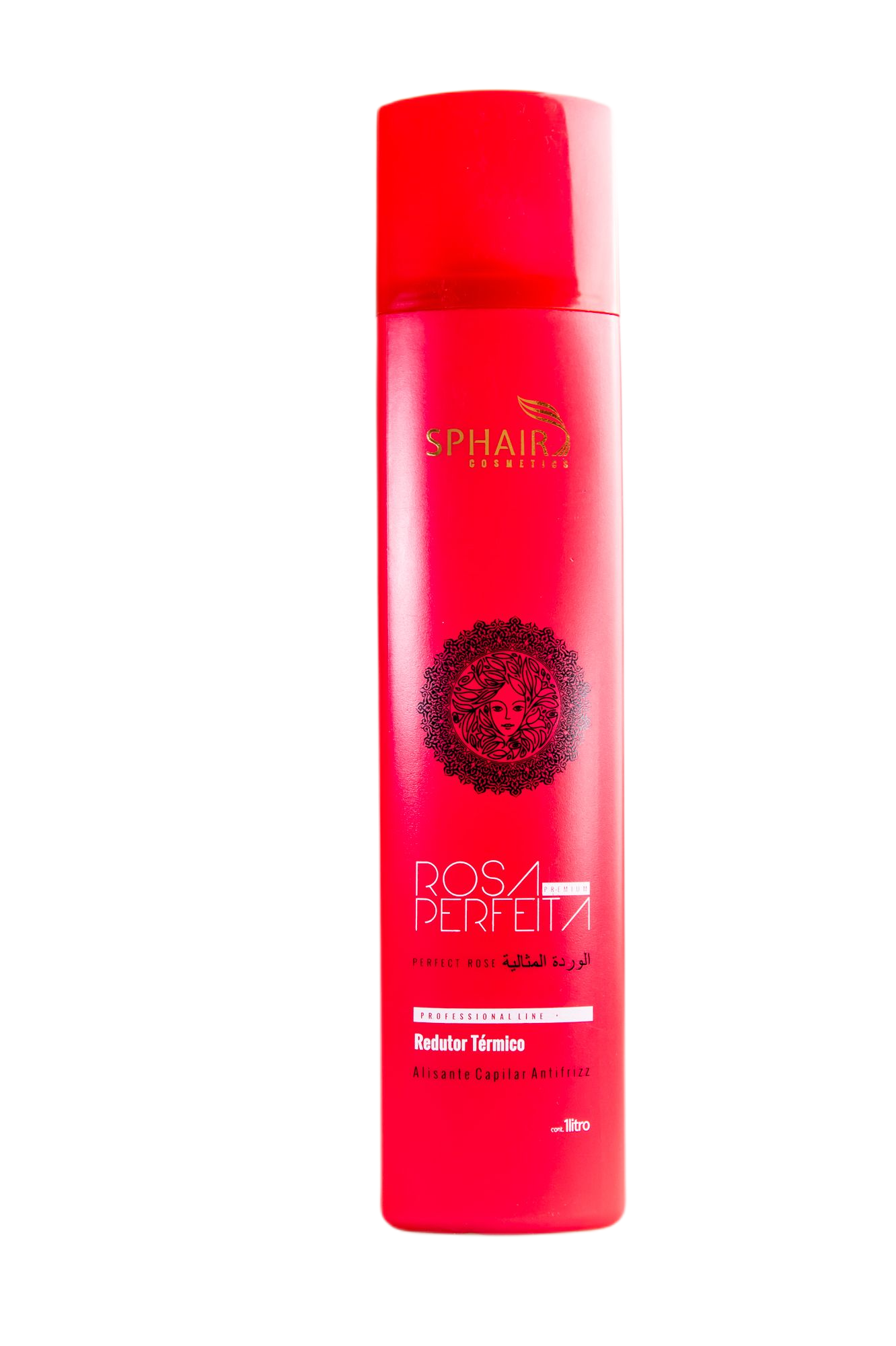 Sphair Brazilian Keratin Treatment Professional Rosa Perfeita Progressive Thermal Reducer Formol Free 1L - Sphair