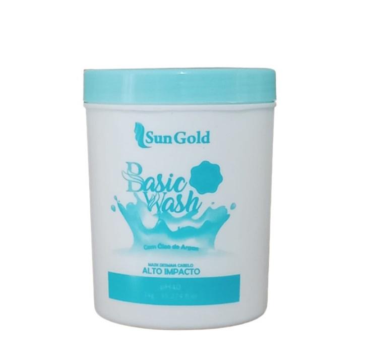 Sun Gold Hair Mask Basic Wash High Impact Argan Oil Nourishing Treatment Mask 1Kg -Sun Gold