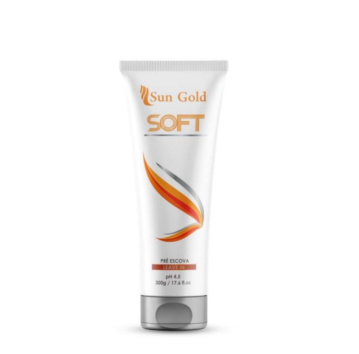 Sun Gold Home Care Soft Leave-In Pre Brush Treatmet Maintenance Hair Finisher 300g - Sun Gold