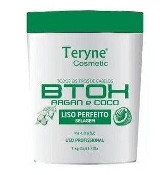 Teryne Btx Botox Capillary Coconut Sealing Original Soft 1kg - Teryne