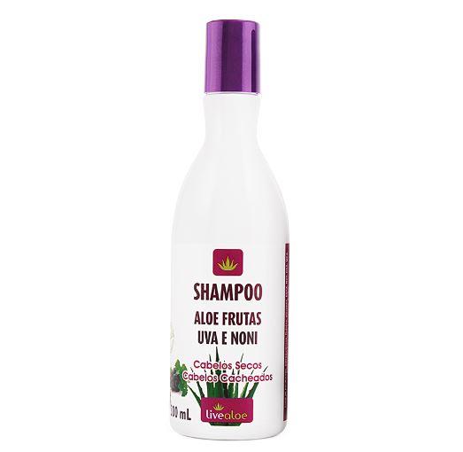 The Keratin Store Brazilian Keratin Treatment Aloe Fruits Dry Curly Grape Noni Antioxidant Hair Shampoo 300ml - Livealoe