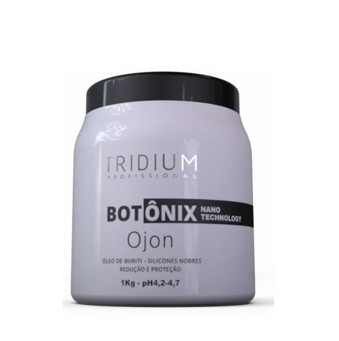 Tridium Brazilian Keratin Treatment Botonix Ojon Buriti Silicones Reduction Protection Emollience Mask 1Kg - Tridium