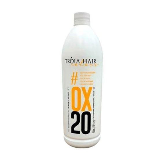 Troia Hair Brazilian Keratin Treatment Moisturizer Oxidizing Emulsion Argan Macadamia OX 20 Vol. 9% 900ml - Troia Hair