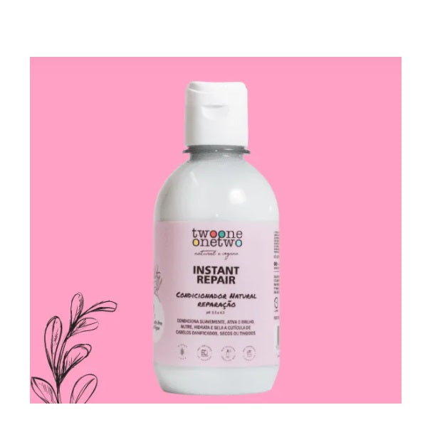 Twoone Onetwo Conditioners Instant Repair Dry Damaged Vegan Treatment Conditioner 250ml - Twoone Onetwo
