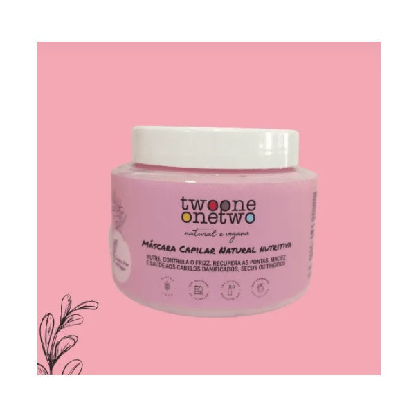 Twoone Onetwo Hair Care Nourishing Instant Repair Coconut Jojoba Vegan Hair Mask 200g - Twoone Onetwo