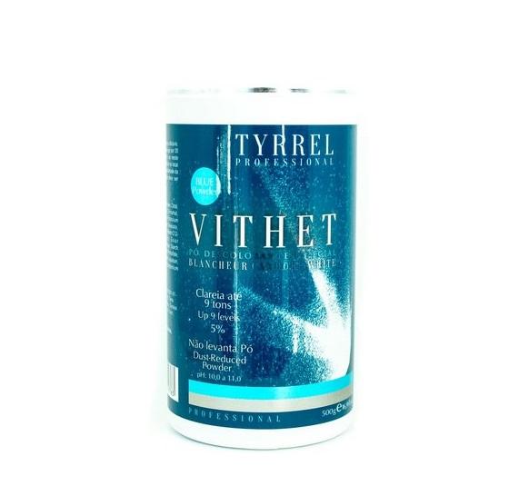 Professional Discoloration Dust-Reduced 9 Tones Blue Powder Vithet 500g - Tyrrel