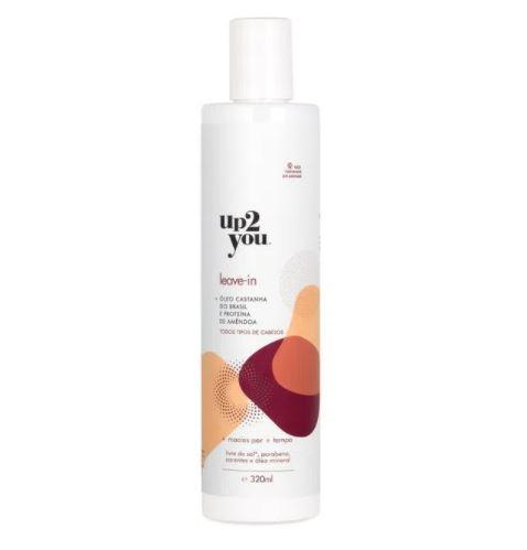 Up2You Brazilian Keratin Treatment Almond Protein Brazilian Nut Oil Prolonged Hydration Leave-In 320ml - Up2You