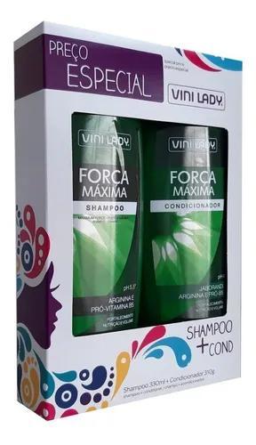 Vini Lady Home Care Kit Shampoo + Conditioner Female Force Maxima Vini Lady