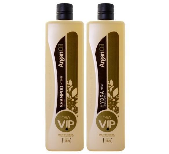 VIP Brazilian Keratin Treatment Argan Oil Progressive Brush Kit 2x1L - VIP