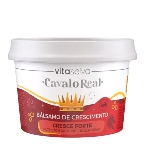 Vita Seiva Hair Care Cavalo Real Growth Treatment Mask Oil Control Nourishing Balm 250g - Vita Seiva