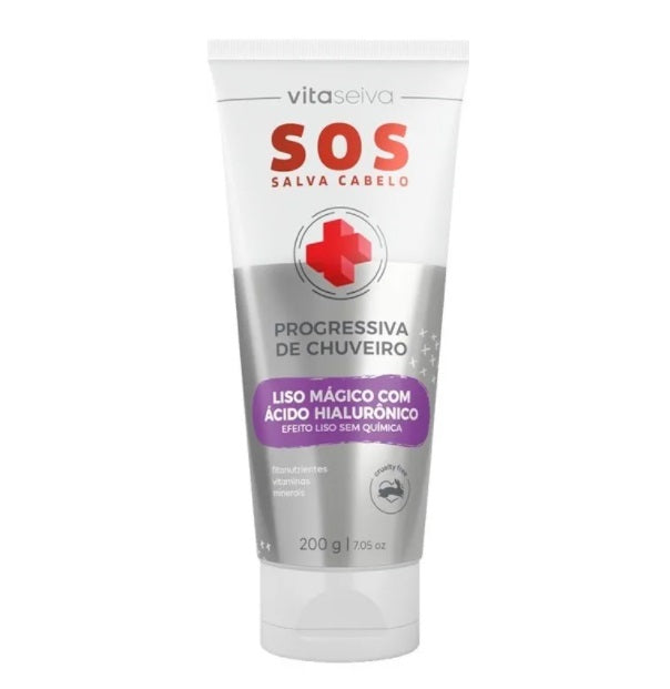 Vita Seiva Hair Care Vita Seiva SOS Shower Progressive Hyaluronic Acid Smoothing 200g - Vita Seiva