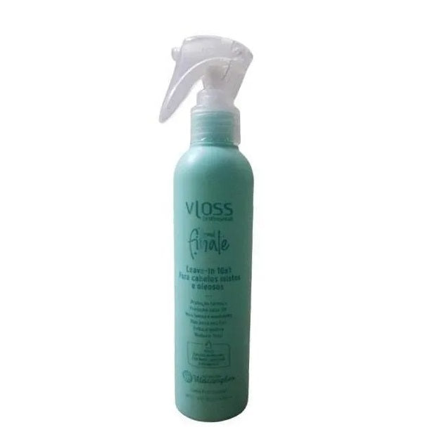 Vloss Hair Care Finale Leave-in 10 in 1 Oily Hair Thermal Protection Treatment 200ml - Vloss