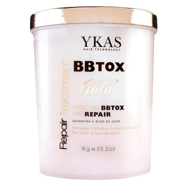 Y-Kas Brazilian Hair Treatment BBtox Gold - Botox Pro Repair Treatment Mask 1kg - Y-kas