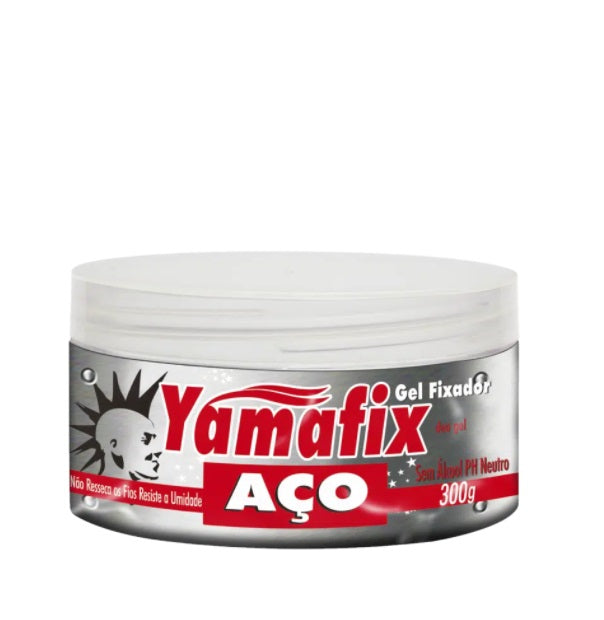 Yamá Hair Care Yamafix Steel Extreme Fixation Hair Styling Definition Shine Shaper Gel 300g - Yamá