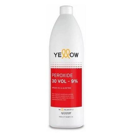 Yellow Brazilian Keratin Treatment Color Activator Line Discoloration Hydrogen Peridoxe OX 30 Vol. 9% 1L - Yellow