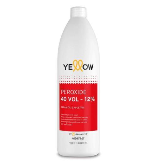 Yellow Brazilian Keratin Treatment Color Activator Line Discoloration Hydrogen Peridoxe OX 40 Vol. 12% 1L - Yellow