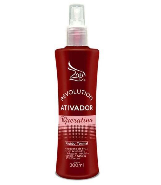 Revolution Keratin Activator Sealing Thermal Hair Fluid 300ml - Zap Cosmetics